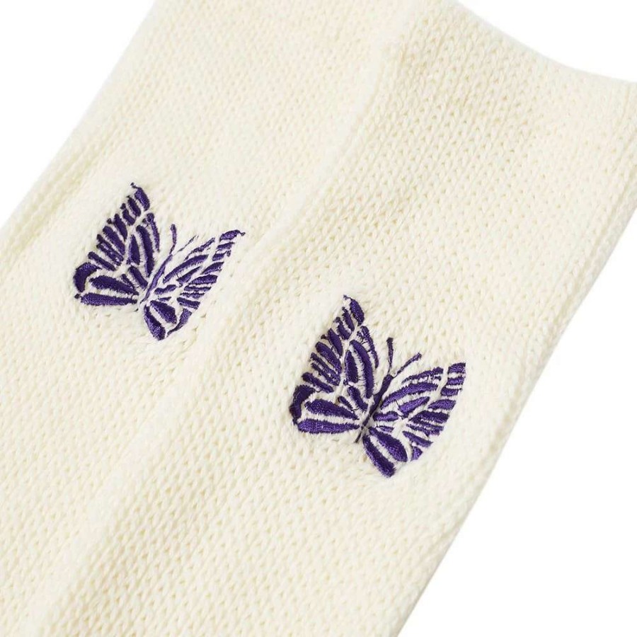 Accessories * | Needles Butterfly Wool Pile Socks