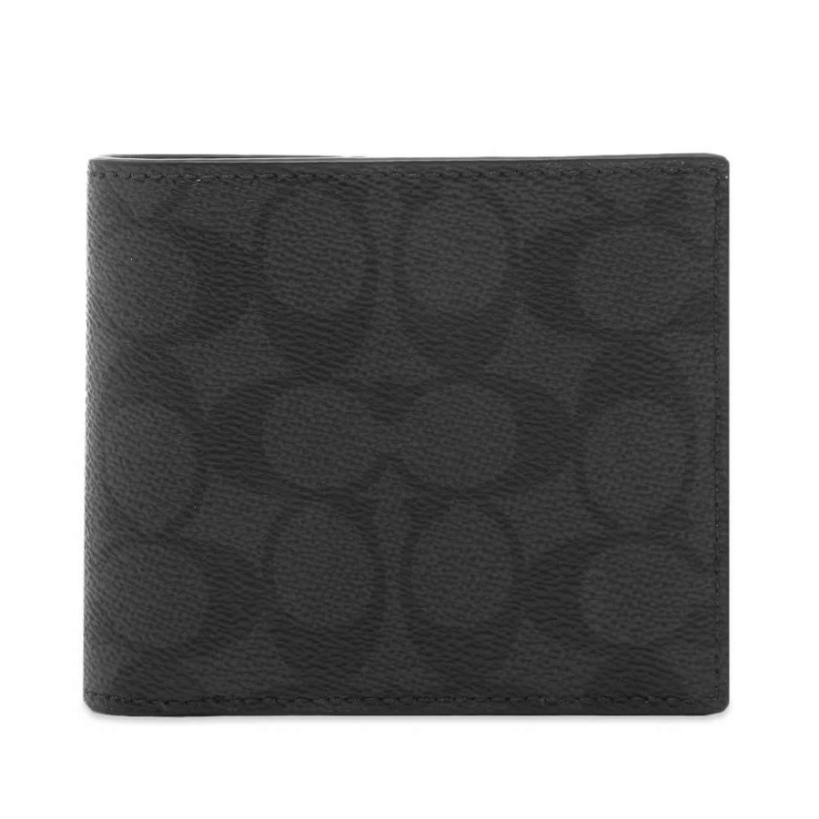 Accessories * | Coach Signature 3-In-1 Card Holder