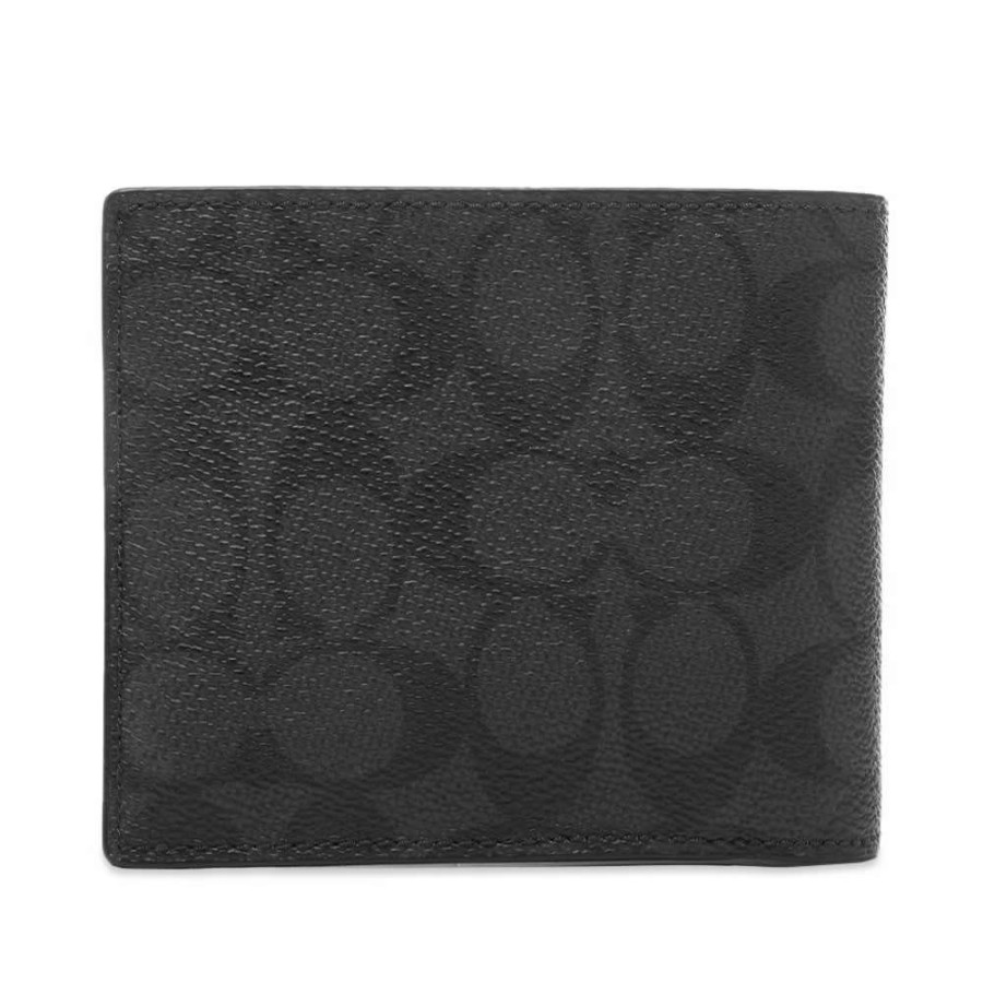 Accessories * | Coach Signature 3-In-1 Card Holder