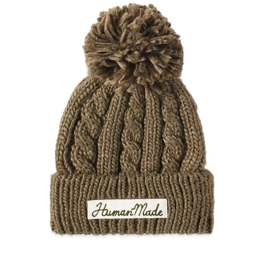 Accessories * | Human Made Cable Pop Beanie