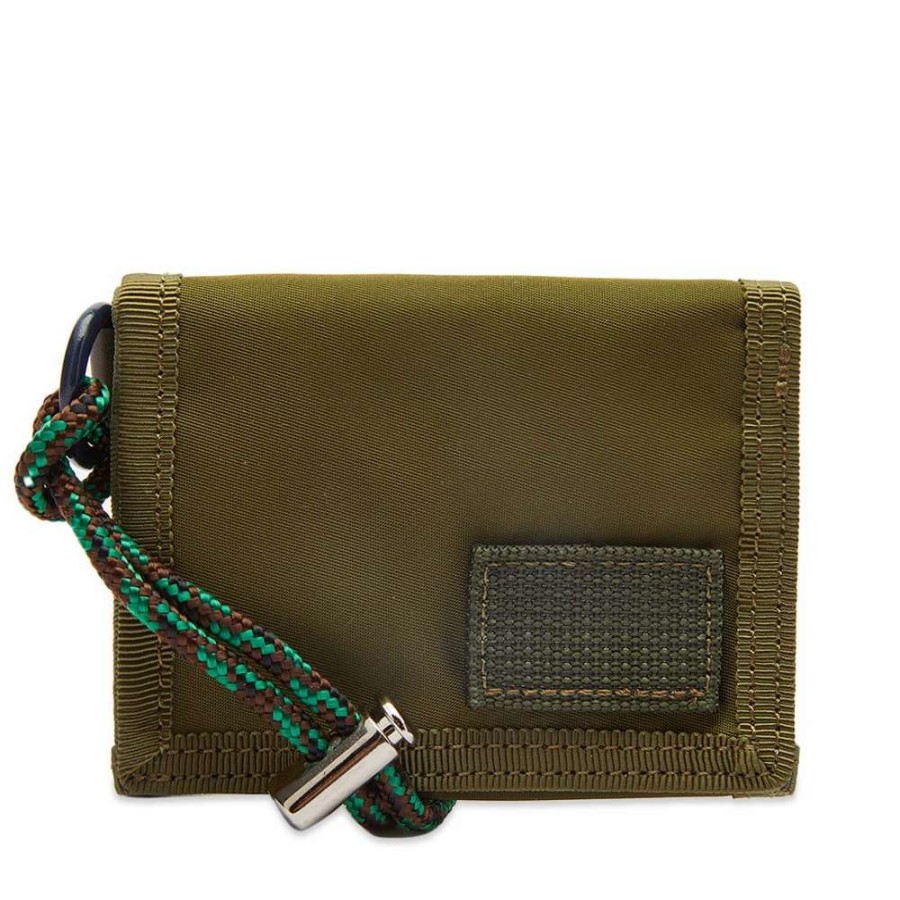 Accessories * | Sacai Sacai X Porter Nylon Trifold Wallet