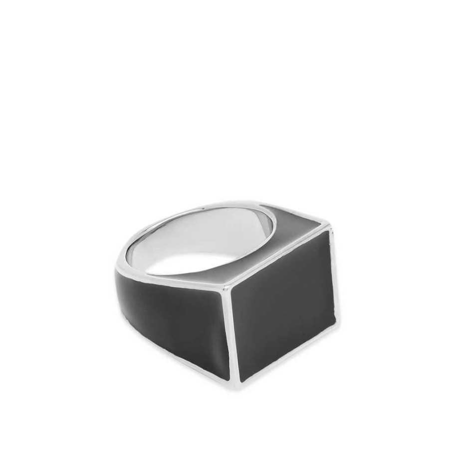 Accessories * | Dries Van Noten Square Front Ring