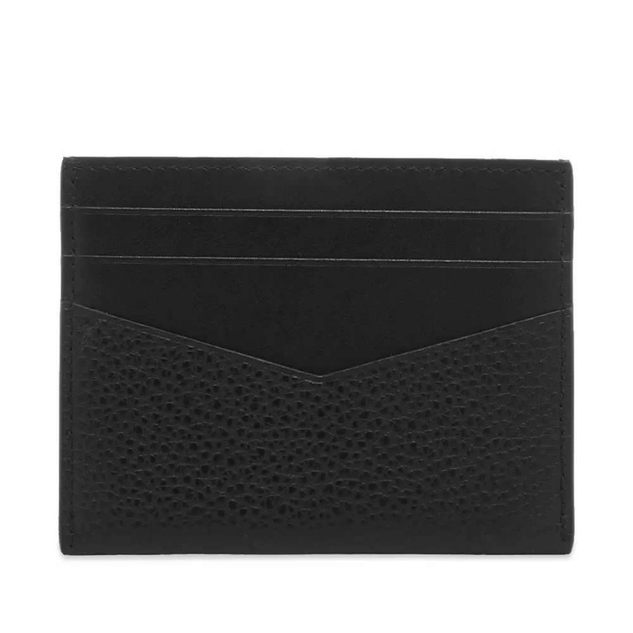 Accessories * | Givenchy 4G Grain Leather Card Holder