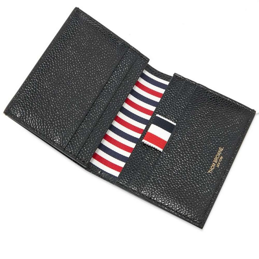 Accessories * | Thom Browne Double Card Holder