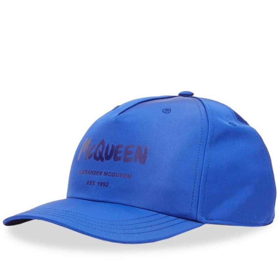 Accessories * | Alexander Mcqueen Graffitti Logo Cap