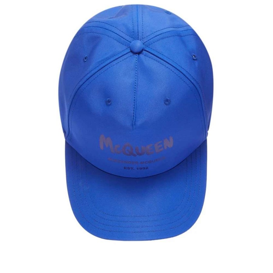 Accessories * | Alexander Mcqueen Graffitti Logo Cap