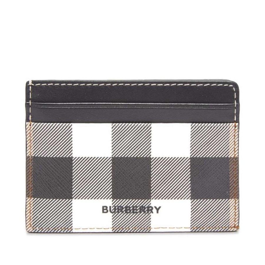 Accessories * | Burberry Kier Giant Check Card Holder