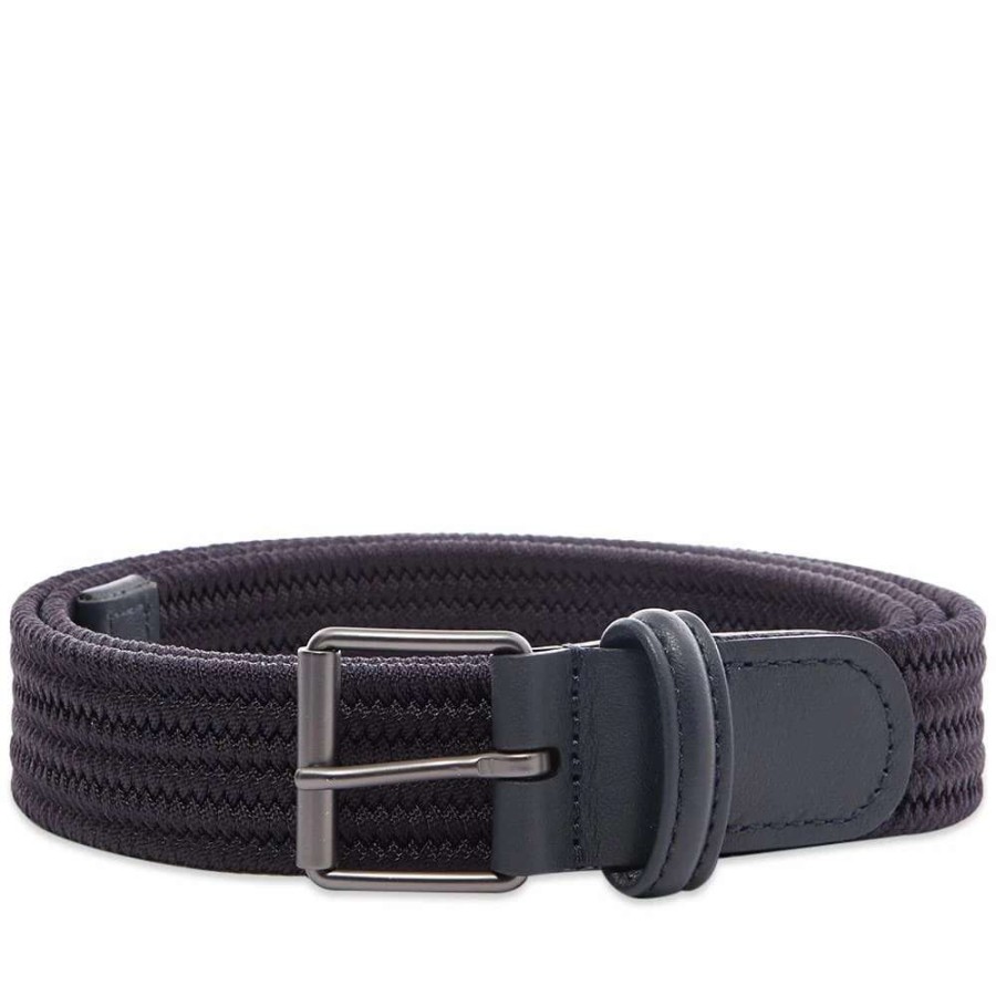 Accessories * | Andersons Anderson'S Slim Woven Textile Belt