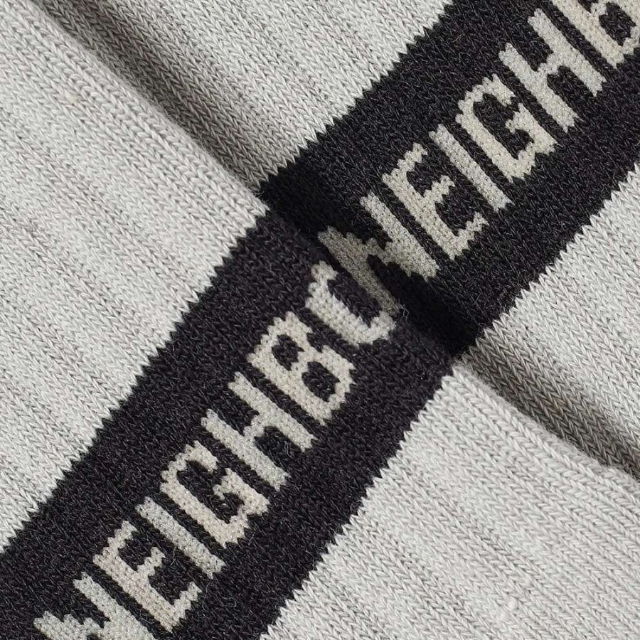 Accessories * | Neighborhood Logo Heel Sock