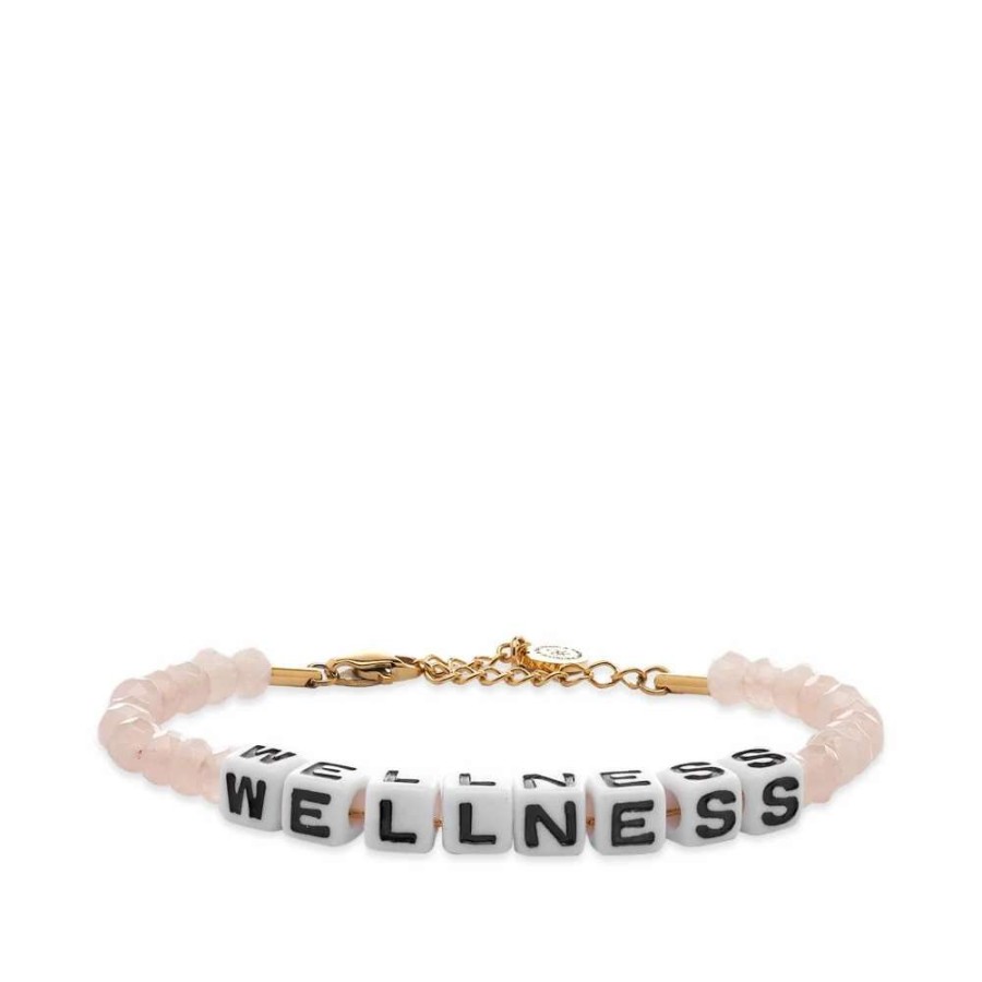 Accessories * | Sporty & Rich Wellness Pearl & Bead Bracelet