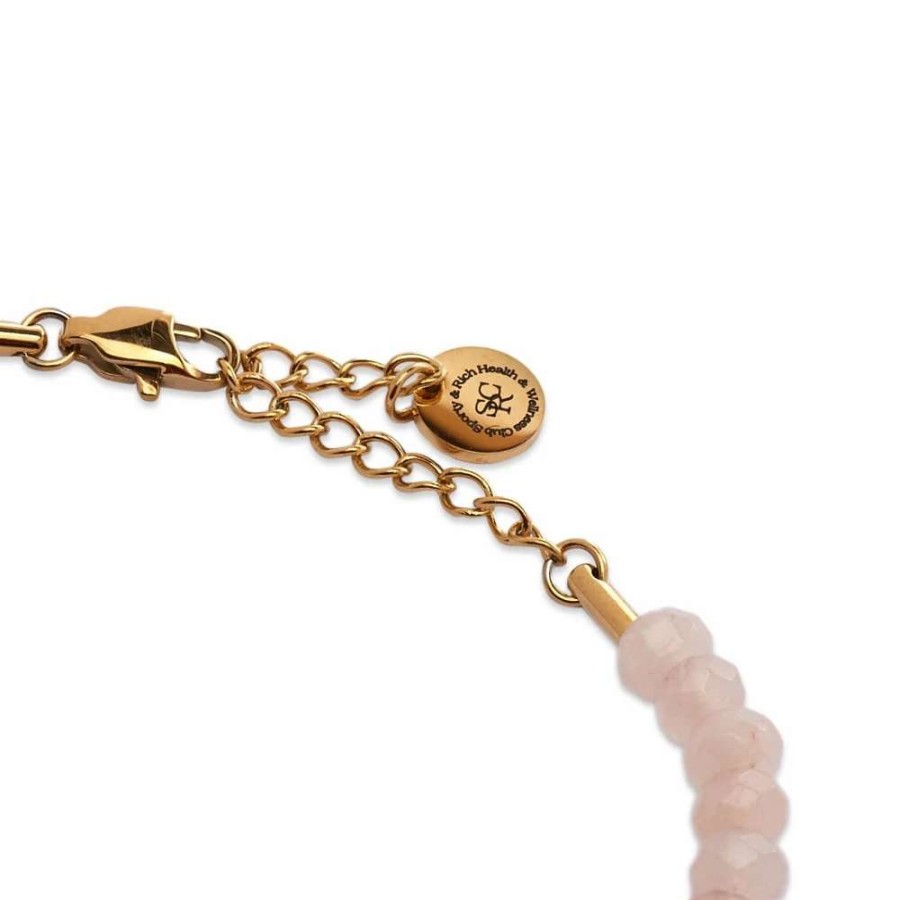 Accessories * | Sporty & Rich Wellness Pearl & Bead Bracelet