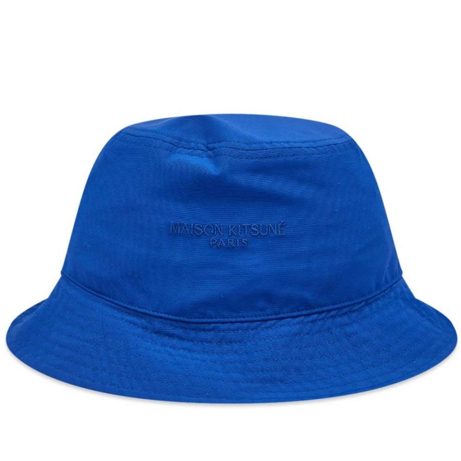 Accessories * | Maison Kitsune Technical Bucket Hat