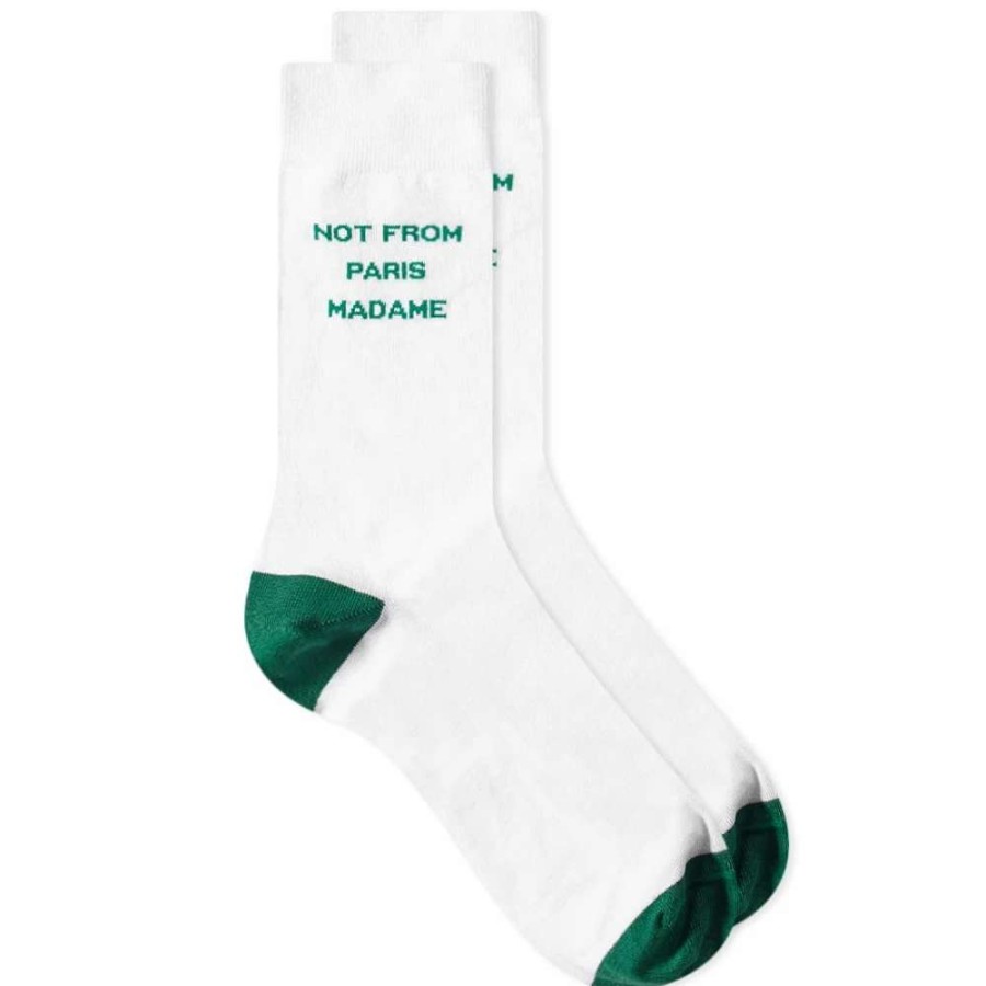 Accessories * | Drole De Monsieur Drole De Monsieur Not From Paris Madame Sock