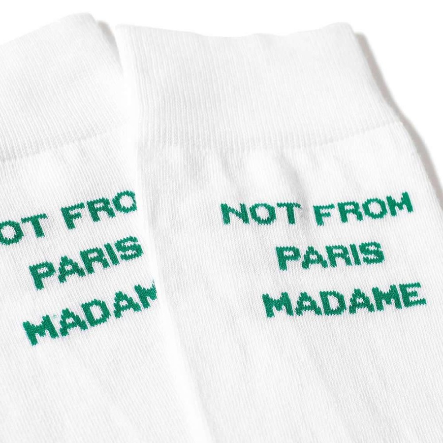 Accessories * | Drole De Monsieur Drole De Monsieur Not From Paris Madame Sock