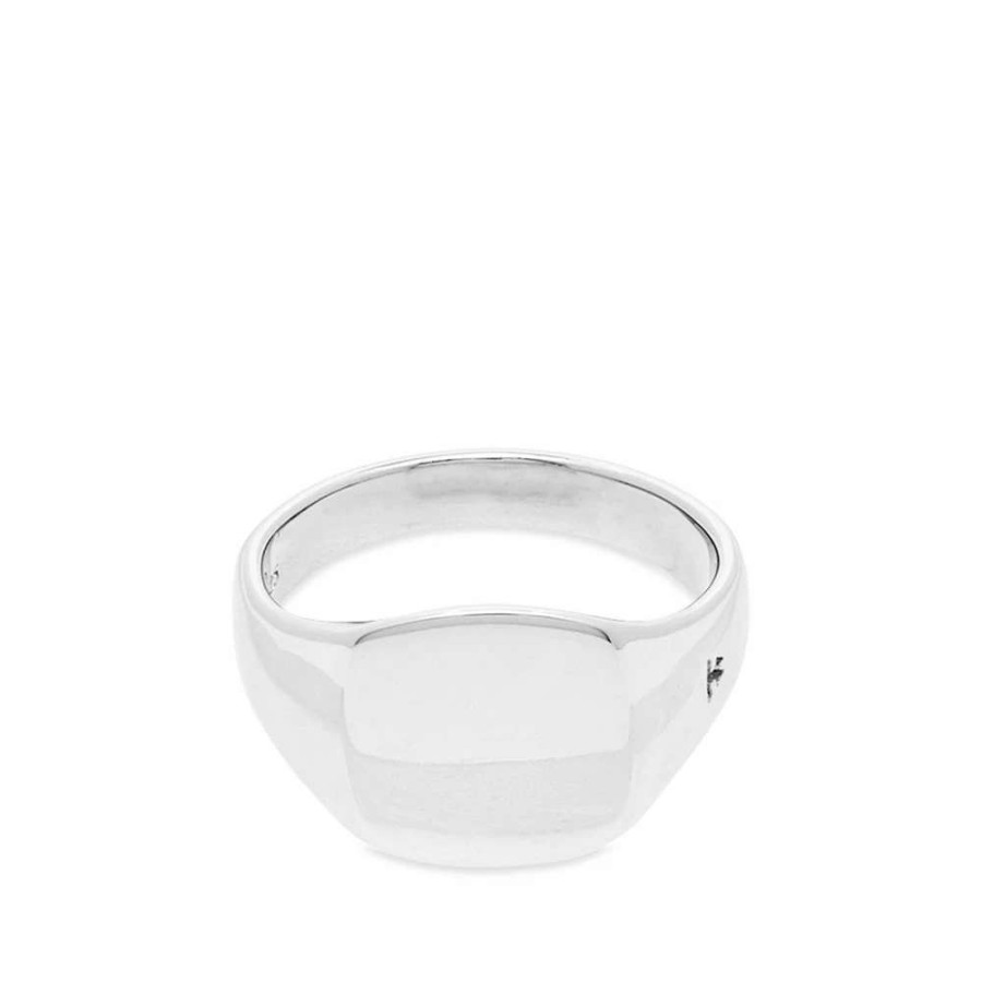 Accessories * | Tom Wood Mini Signet Cushion Ring