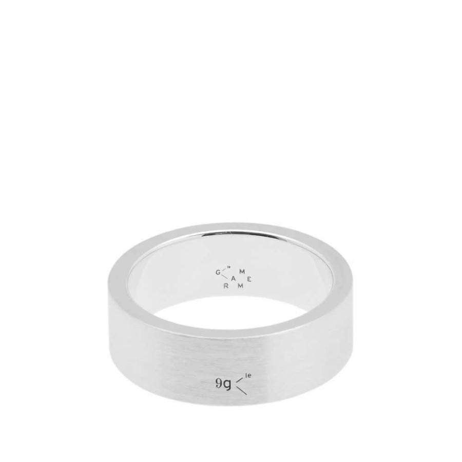 Accessories * | Le Gramme Brushed Ribbon Ring