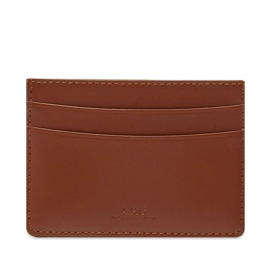 Accessories * | A.P.C. Andre Card Holder