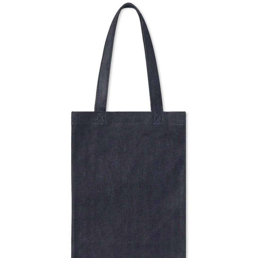 Accessories * | A.P.C. Lou Dolphin Logo Tote Bag