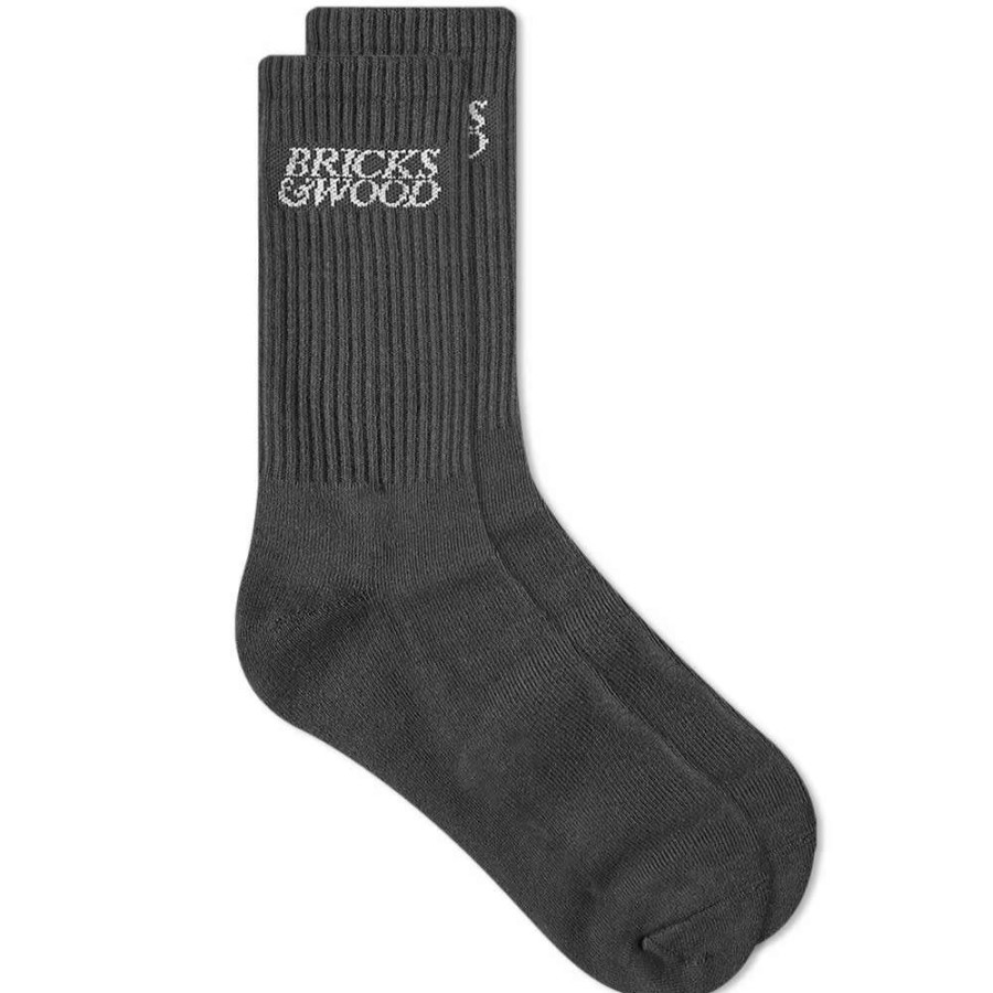 Accessories * | Bricks & Wood Logo Sock