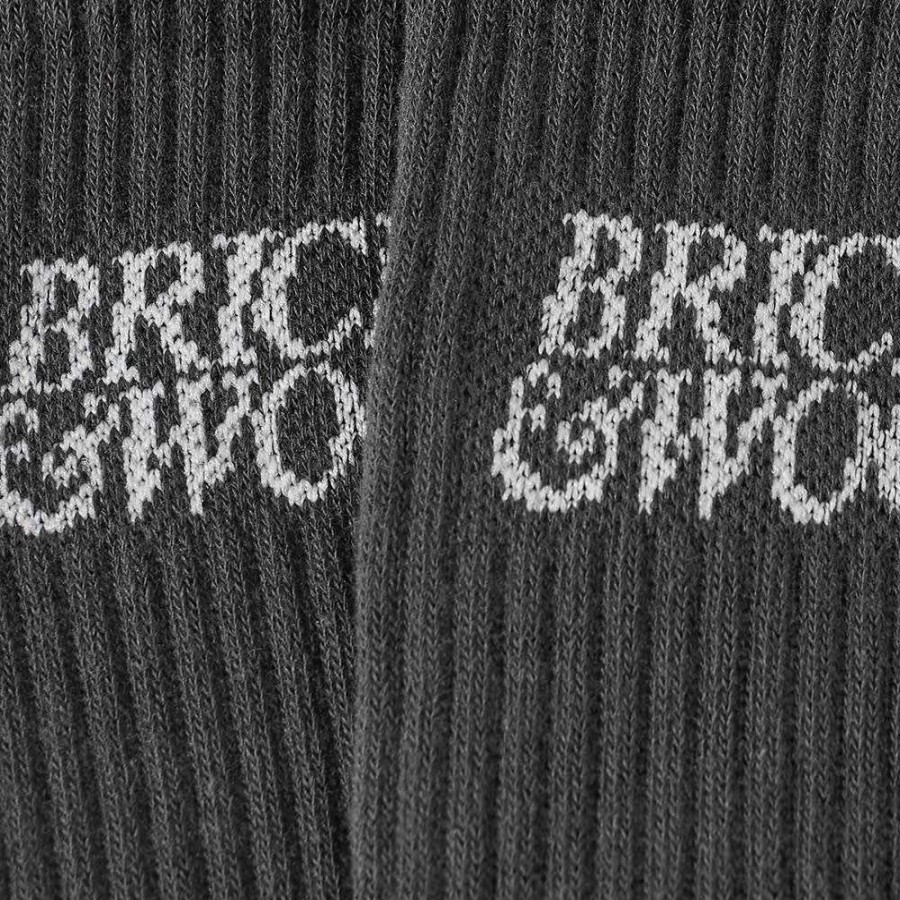 Accessories * | Bricks & Wood Logo Sock