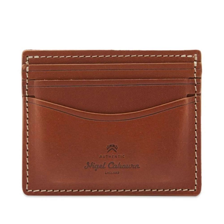 Accessories * | Nigel Cabourn Leather Card Holder