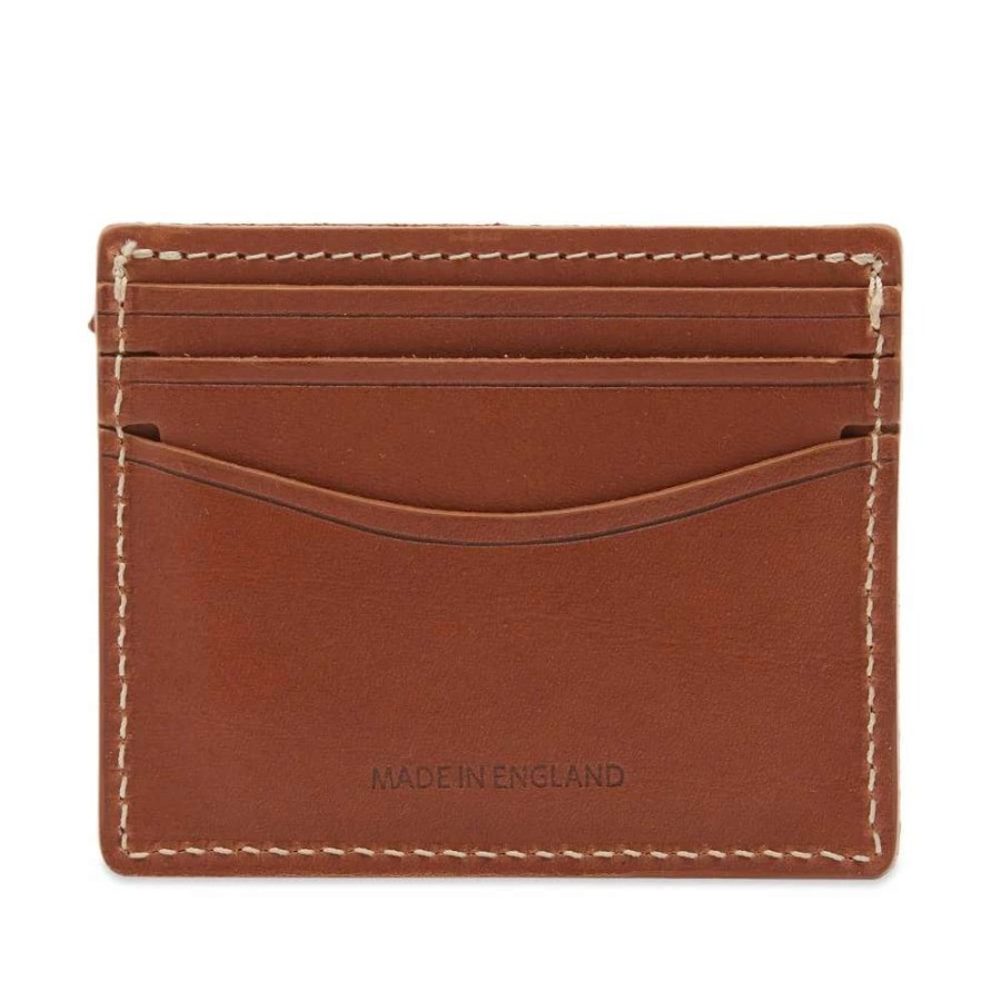 Accessories * | Nigel Cabourn Leather Card Holder