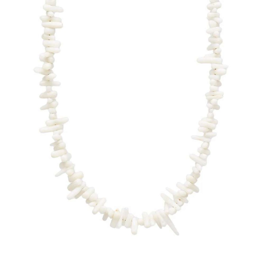 Accessories * | Timeless Pearly Shell Necklace