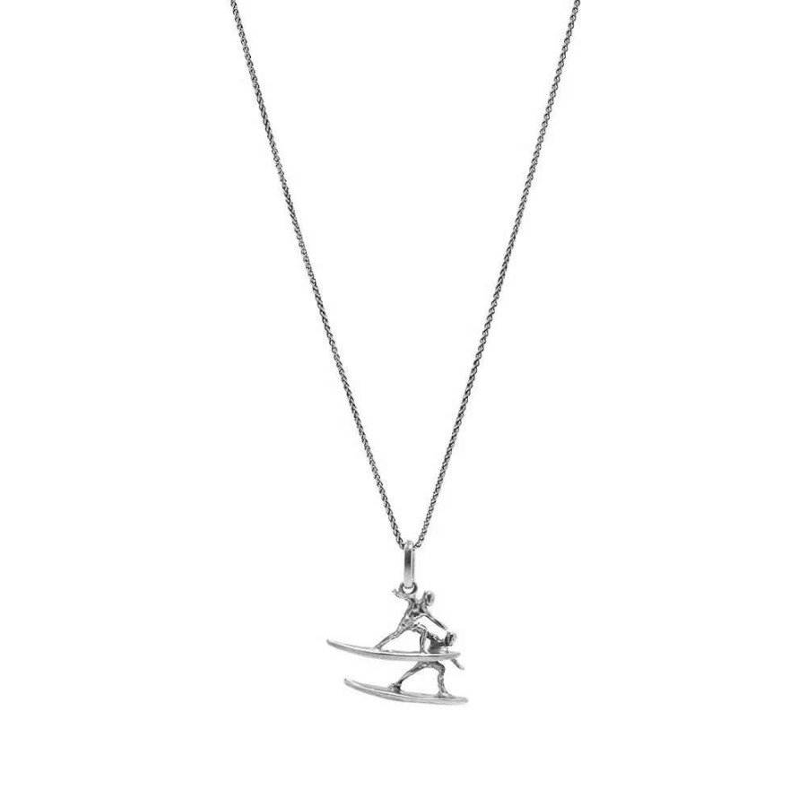 Accessories * | Saint Laurent Surfer Pendant Necklace