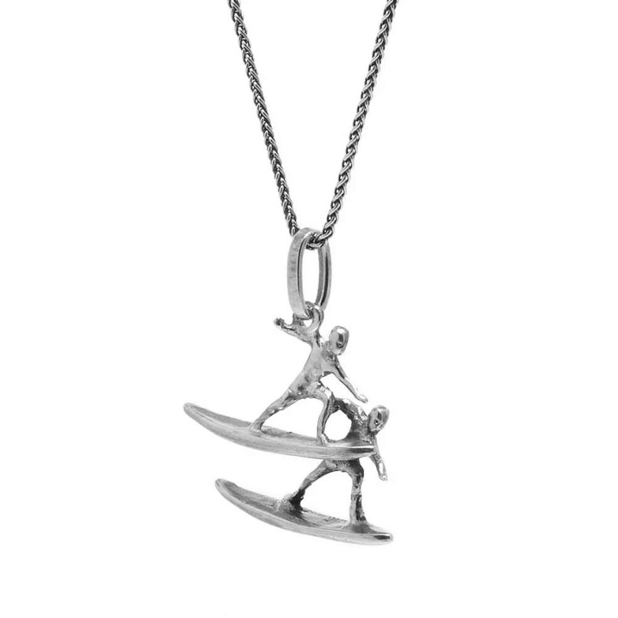 Accessories * | Saint Laurent Surfer Pendant Necklace