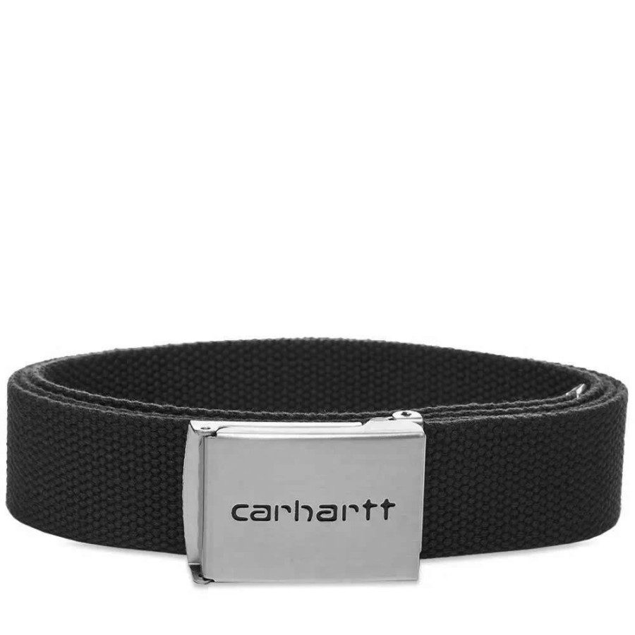 Accessories * | Carhartt Wip Chrome Clip Belt