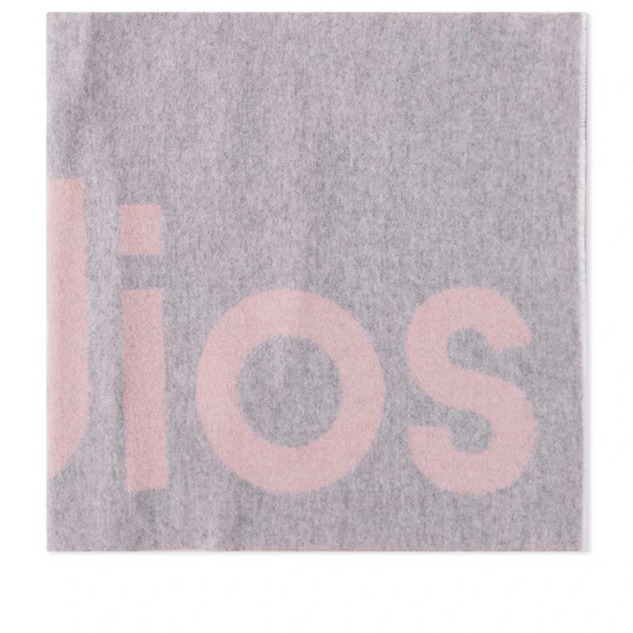 Accessories * | Acne Studios Toronty Logo Scarf