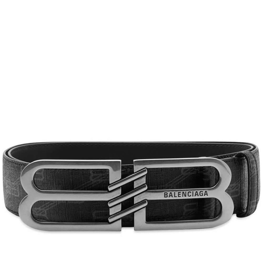 Accessories * | Balenciaga Bb Signature Logo Belt