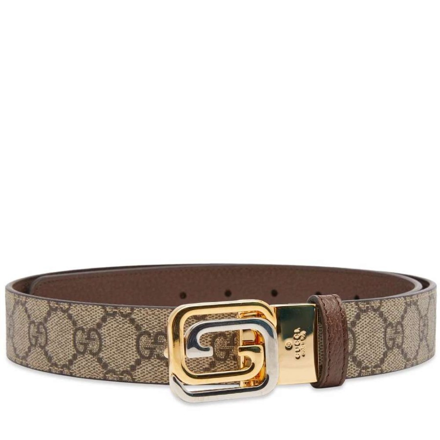 Accessories * | Gucci Gg Supreme Interlocking Belt