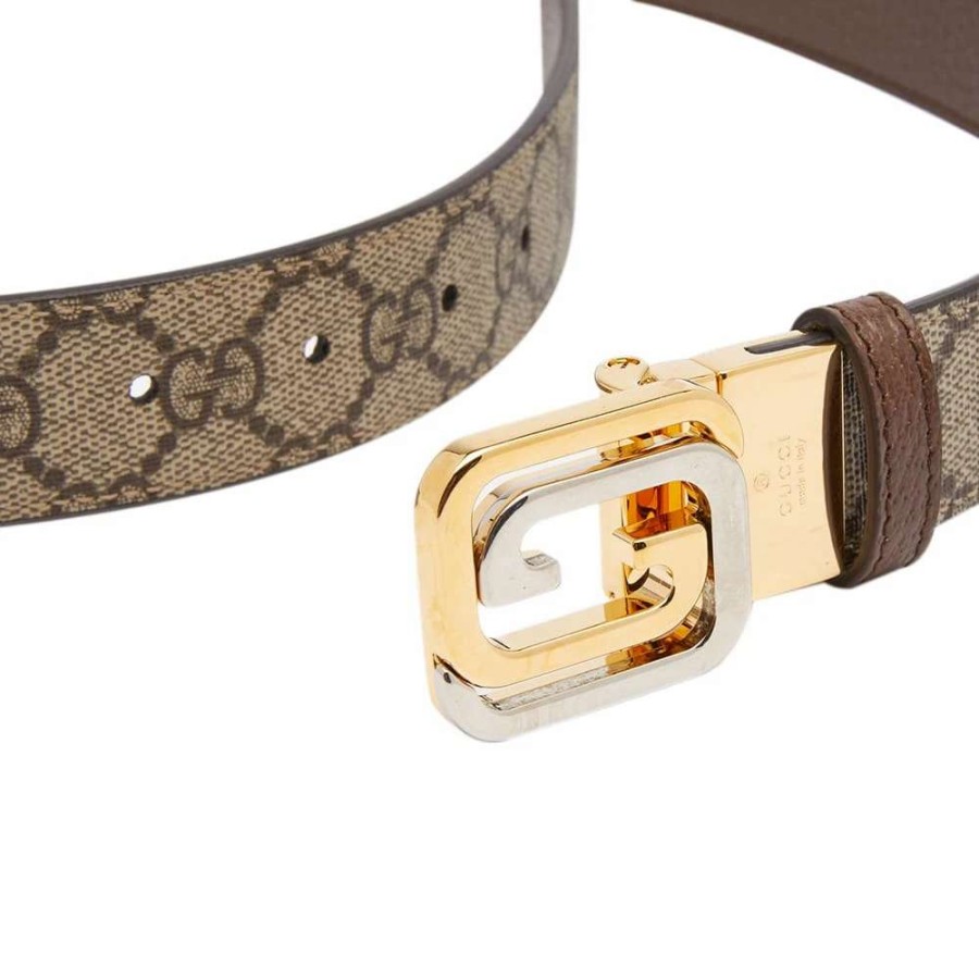 Accessories * | Gucci Gg Supreme Interlocking Belt