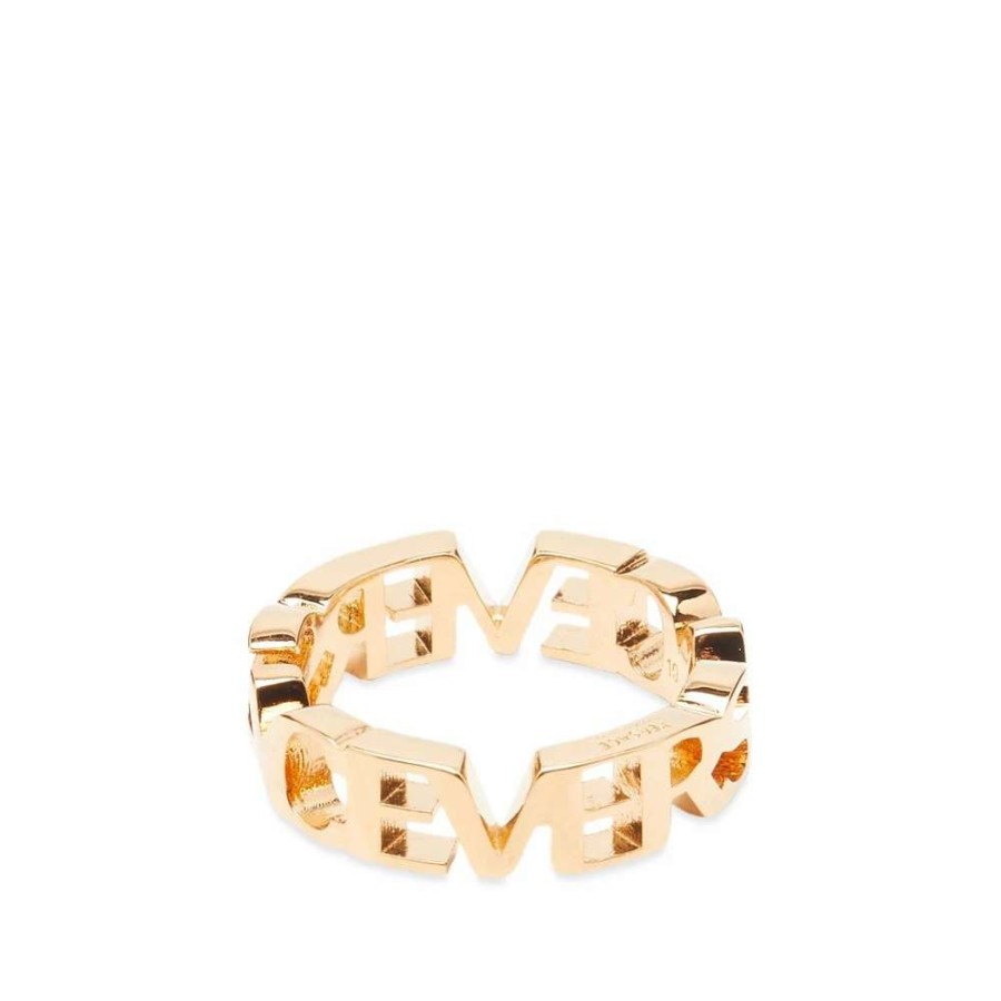 Accessories * | Versace Logo Ring