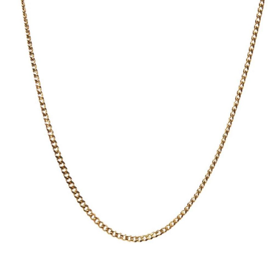 Accessories * | Miansai 3Mm Cuban Chain Necklace