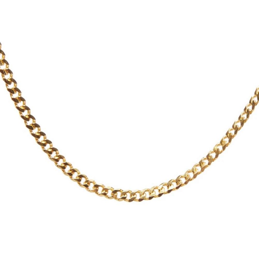 Accessories * | Miansai 3Mm Cuban Chain Necklace