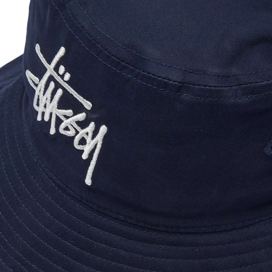 Accessories * | Stussy Brushed Big Basic Bucket Hat