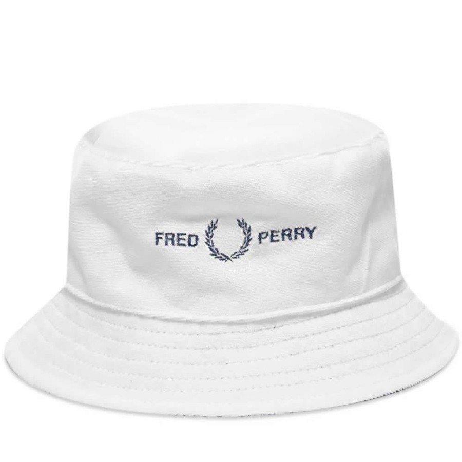 Accessories * | Fred Perry Reversible Bucket Hat