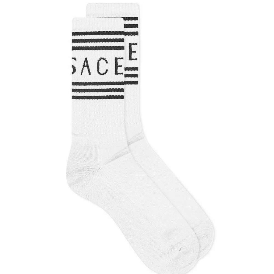 Accessories * | Versace Sports Logo Sock