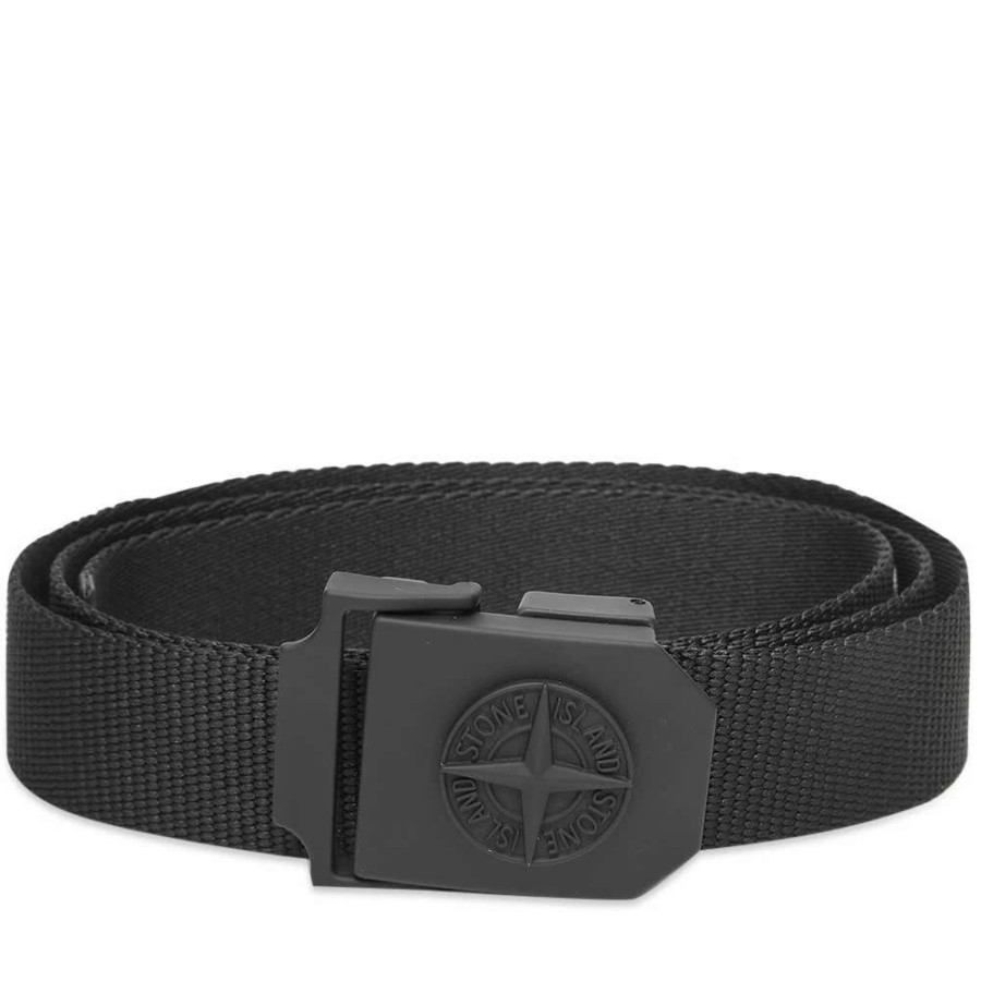 Accessories * | Stone Island Webbed Belt