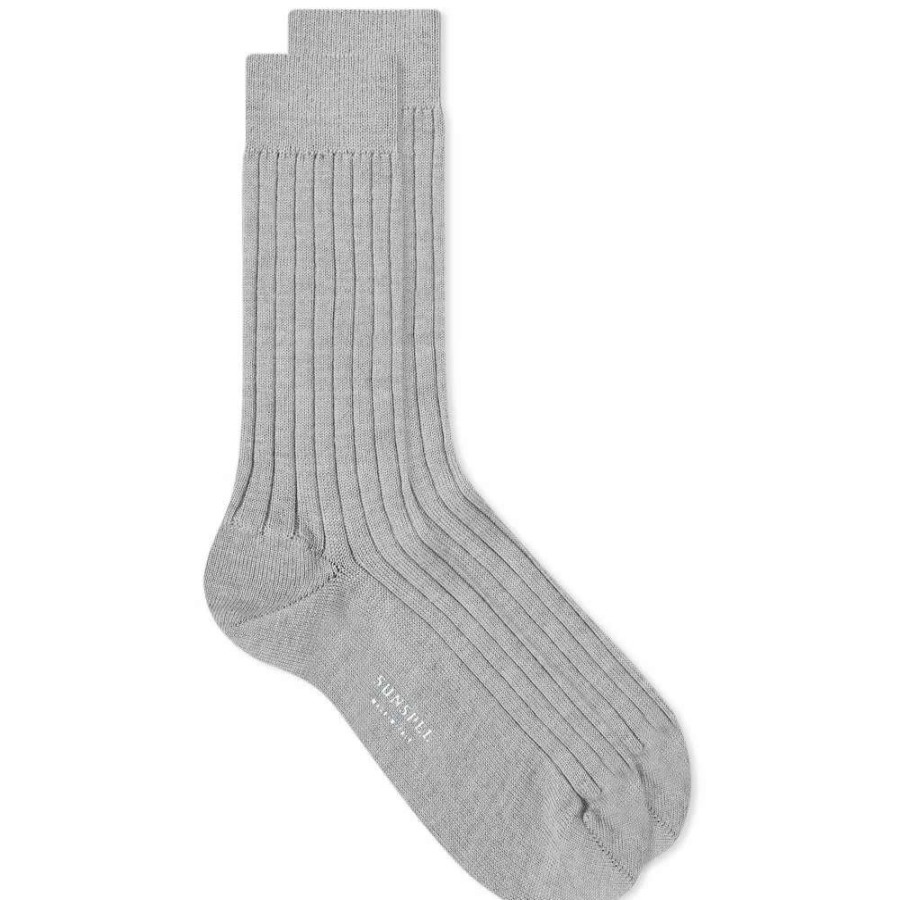 Accessories * | Sunspel Rib Sock