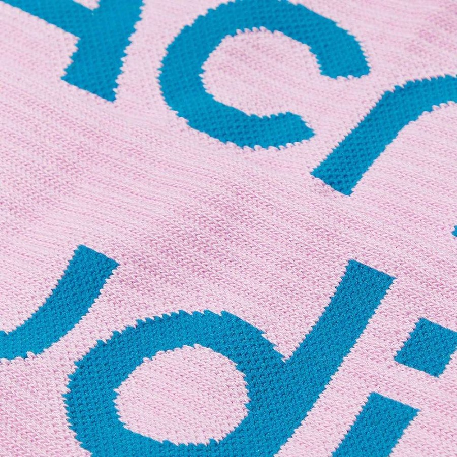 Accessories * | Acne Studios Long Rib Logo Sock