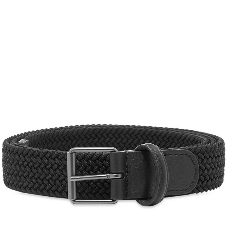 Accessories * | Andersons Anderson'S Slim Woven Textile Belt