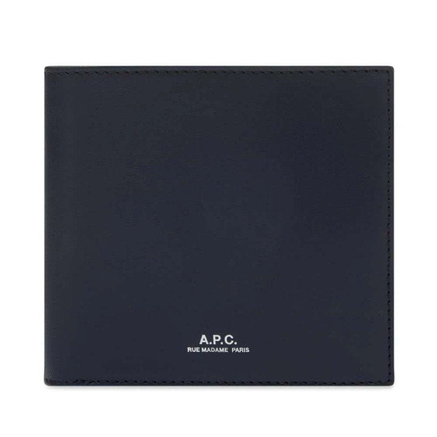 Accessories * | A.P.C. New London Billfold Wallet