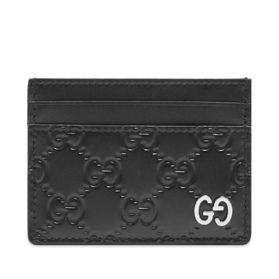 Accessories * | Gucci Gg Embossed Card Holder