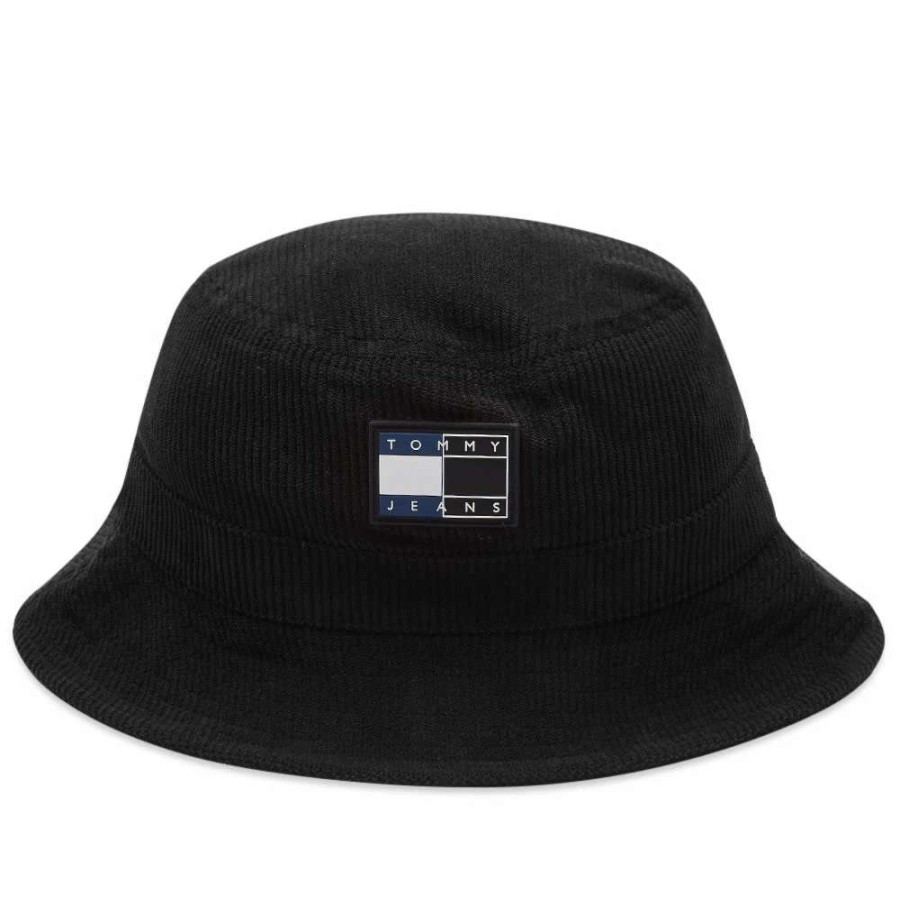 Accessories * | Tommy Jeans Split Logo Bucket Hat