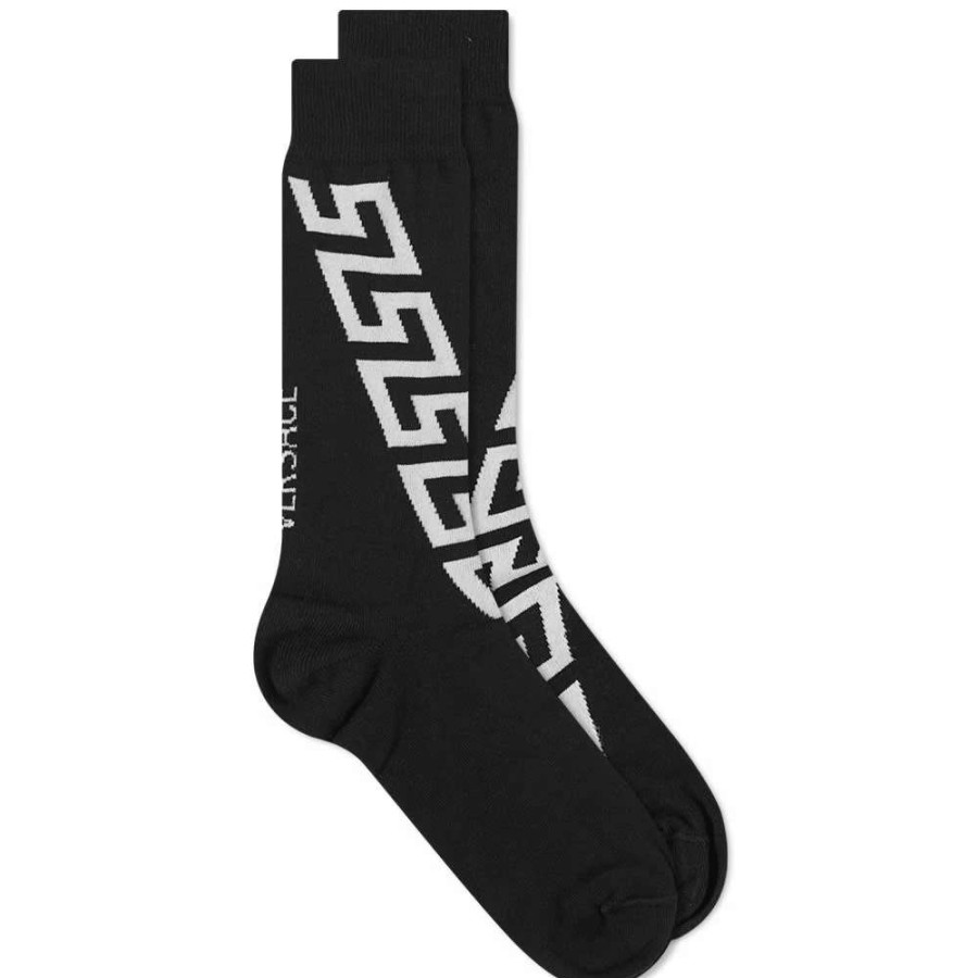 Accessories * | Versace Greek Band Sock