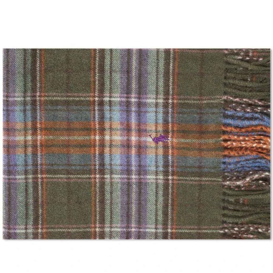 Accessories * | Polo Ralph Lauren Plaid Scarf