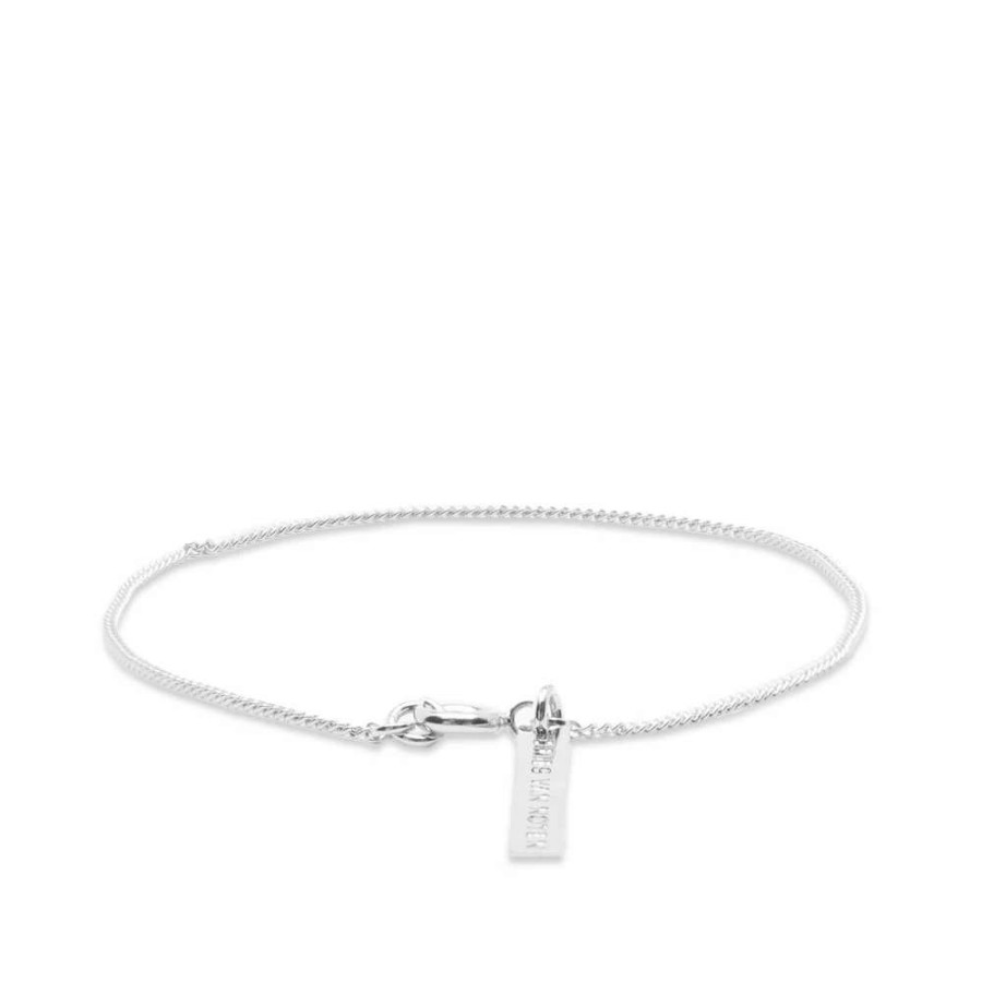 Accessories * | Dries Van Noten Logo Tag Bracelet